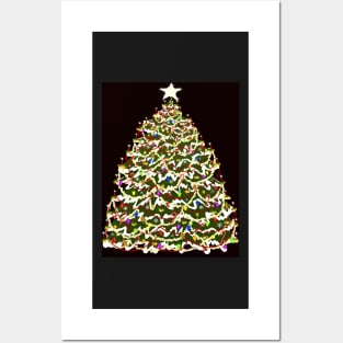 Nostalgic Christmas Tree Posters and Art